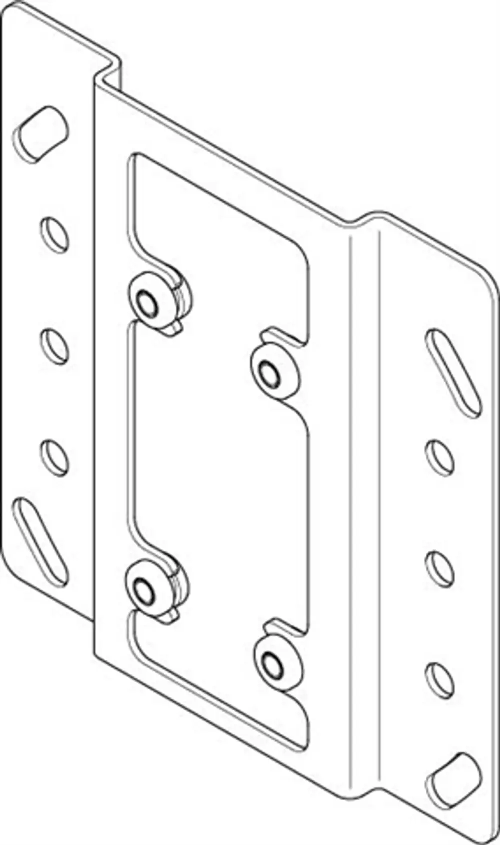DORNBRACHT Halter für Thermostat ERSATZTEILE 04172012800 153 x 154 x 14 mm, 0417201280090 Galeriebild 1